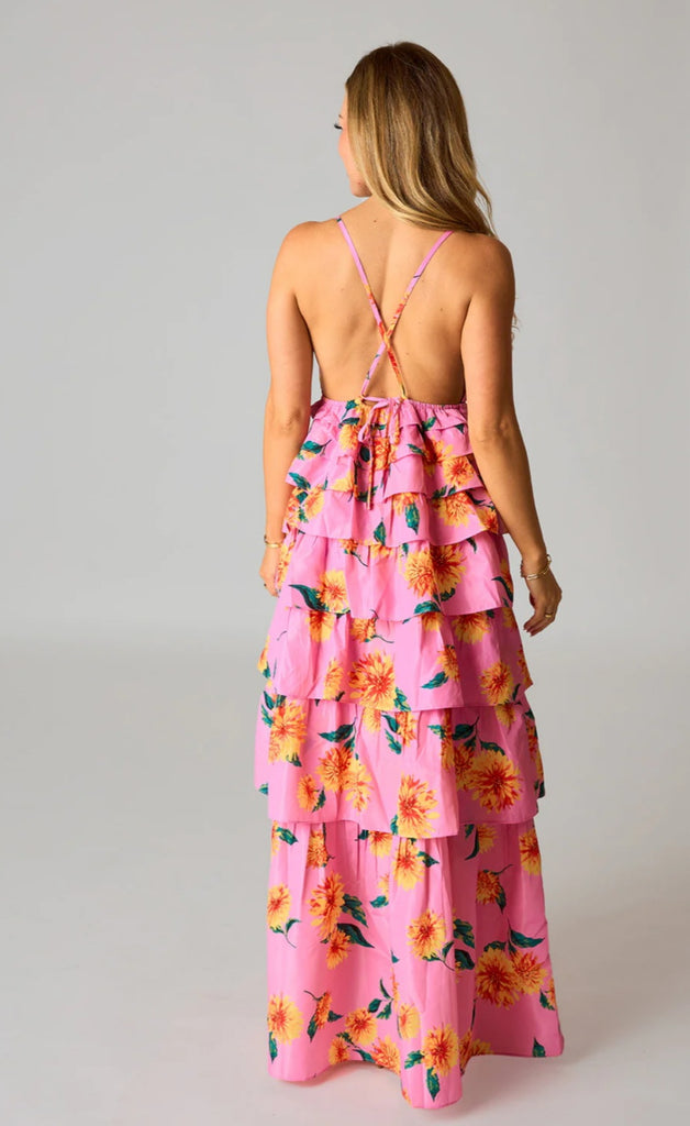 BuddyLove Callie Tiered Maxi Dress - Sunflower BuddyLove Callie Tiered Maxi Dress - Sunflower